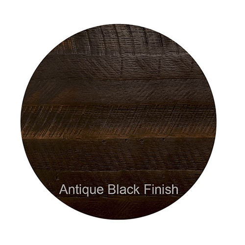 Antique Black Finish Restaurant Table Top