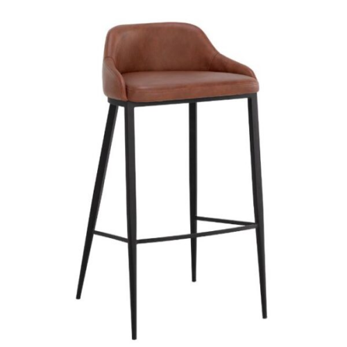 Black or Brown Bar Stool For Restaurants