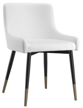 RW-202-620 diamond-patterned chair antique gold caps