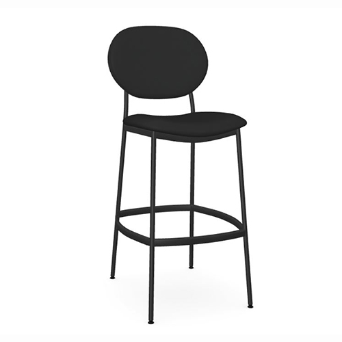 Comfortable Bar Stool Non Swivel for Restaurant - Many Seat Color Options