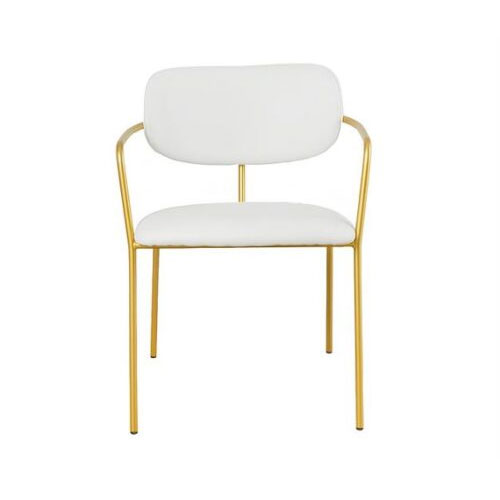 Scandinavian inspired Restaurant Chair in Grey with Black legs