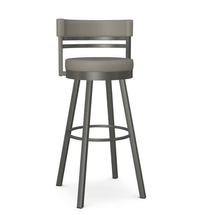 Spectator Height Bar Stool in Gold and Black