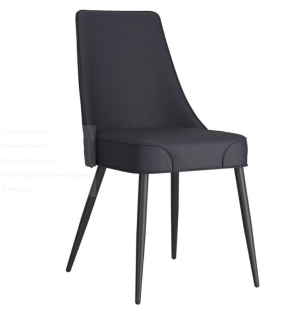 Black Restaurant Quality Dining Chair