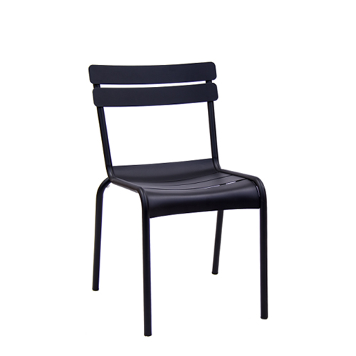 Outdoor Black Metal Chair