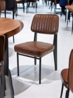 Restaurant Chair in Brown