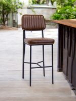Restaurant bar stool in Brown