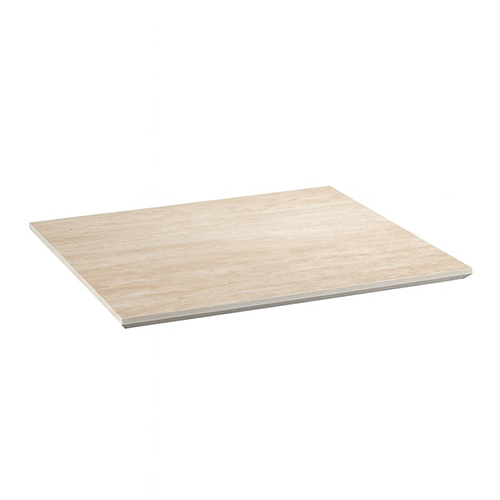 Beige Sintered Stone Table Top with Natural Veining