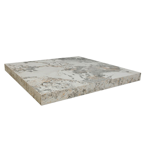 Indoor Grey and Beige Marble Veining Melamine Table Top
